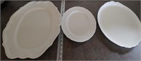 Vileroy & Boch Platters 15 x 10 - 11 x 8 - 17x12.5