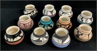 (11) Signed Ute Mountain Native American Pottery