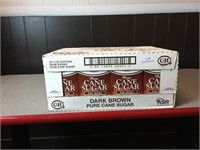 Dark Brown Pure Cane Sugar - Case- 24# Total