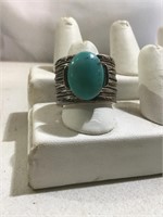 Turquoise look ring sz 12 1/2?