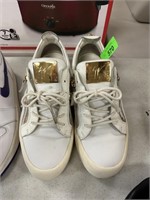 GIUSEPPE ZANOTTI LOW TOP TRAINERS SHOES SZ 44