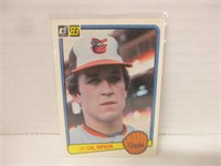 1982 DUNRUSS CARL RIPKEN 2ND YEAR BASEBALL CARD