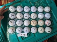 (24) Golf Balls