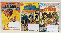 DC New Teen Titans #1-3 1st. App. all 3 Comics