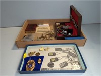 DOG TAGS, BADGES, MILITARY PINS