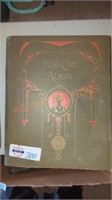 Vintage post card album