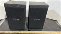 Pair of Small Pioneer CS-X580-K Speakers. 7" x
