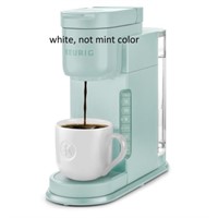 Single Serve K Cup Pod Coffee Brewer  White 310M