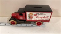 CAMPBELL SOUP TRUCK BANK FROM ERTL