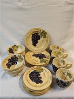Vine Cups and saucers