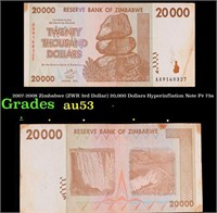 2007-2008 Zimbabwe (ZWR 3rd Dollar) 20,000 Dollars