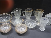 Crystal Cut Glass Bowls and Dishes