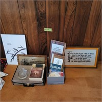 M114 Religious Quote Plaques, Cassettes and book