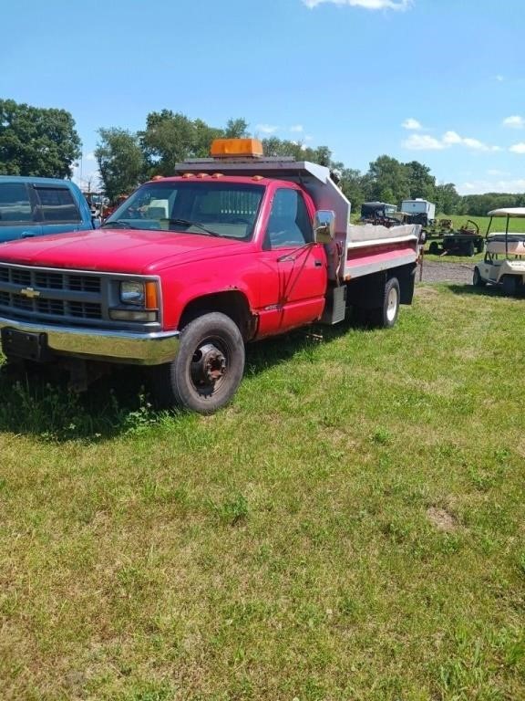 1994  C3500 CHEYENNE PLOW TRUCK WITH DUMP