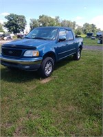 2001FORD F150 SUPER CREW 4X4 TRITONV8