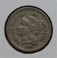 1873 Three Cent Nickel - Open 3