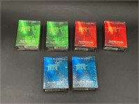 6 Young Jedi Star Wars Sealed Card Boxes 1999