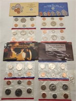 1990-91-95-96 Unc Mint Sets