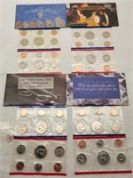 1991-95-96-97 Unc Mint Sets