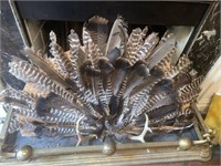 Vintage Decorative Feathered Fan