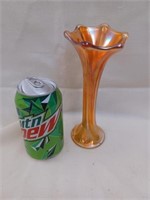 Fenton Swung Carnival Glass Vase 7 1/2" tall