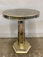 Hooker Mirrored End Table