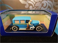 Model Réduit Le Taxi de Tintin en Amérique