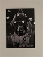 2019 Bryce Harper Nationals Topps On Demand Black