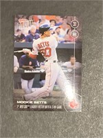 2016 Topps Now Mookie Betts Boston Red Sox 5-31-16