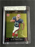 TOPPS CHROME 2009 MARSHAWN LYNCH ROOKIE