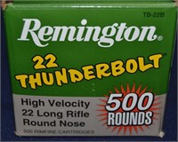 Remmington 22 Thunderbolt 22LR Box of 500 Rds