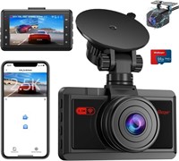 Dash Cam Front and Rear with WiFi