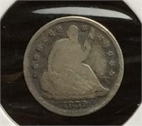 1839-O Seated Liberty Half Dime Coin