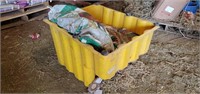 Yellow container with Feed