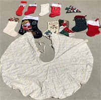 Christmas Tree Skirt & Stockings