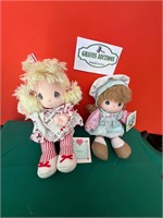 Dear Santa & Seeds Precious Moment Dolls