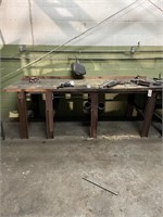 Heavy Duty Wood Top Work Bench