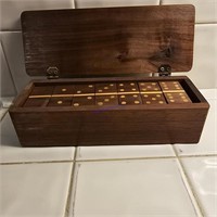 Handmade Wooden Domino Set