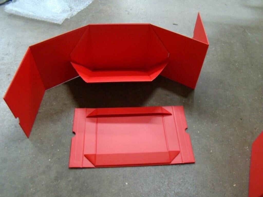 Diy Red Boxes  (2 Boxes)