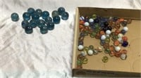 2 Small Bags of Marbles