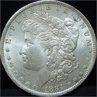 1884-O Morgan Silver Dollar Gem BU