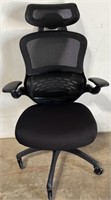 FM4366  High Black Mesh chair