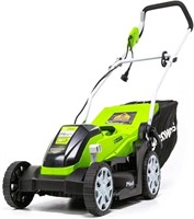 Greenworks 14-Inch 9 Amp Corded Lawn Mower MO09B01