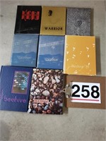 8 misc yearbooks