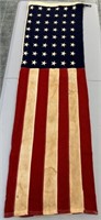 VTG 48 Star American Distressed Flag 3x5 Feet