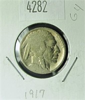 1917 Buffalo Nickel G4 Condition