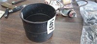 VINTAGE 2 CUP METAL MEASURING CUP