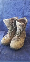 Pair Of Camo Boots (Size 12W)