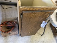 Cabinet, Wood Box , Copper Tubing