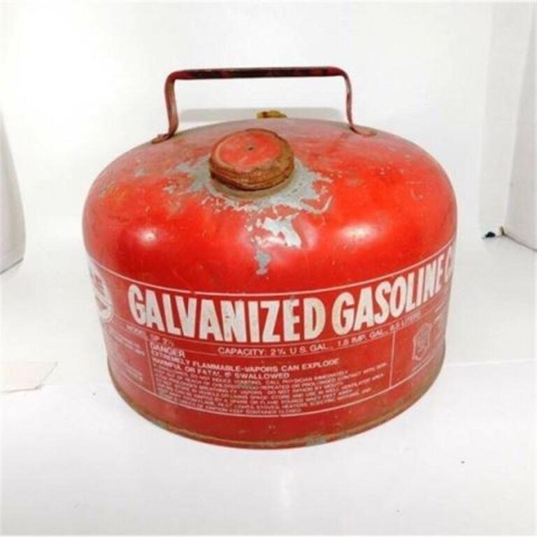 127 Eagle Galvanized Gasoline Can